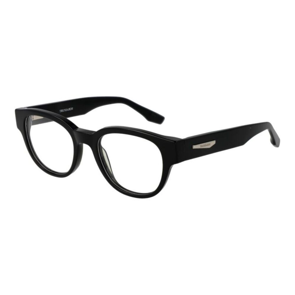 Trussardi Black Acetate Glasses Men's (Frames)
